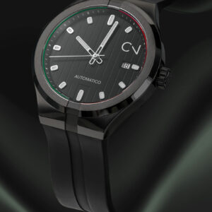 FKM Rubber strap<br>DLC / Nero di seppia - immagine 2