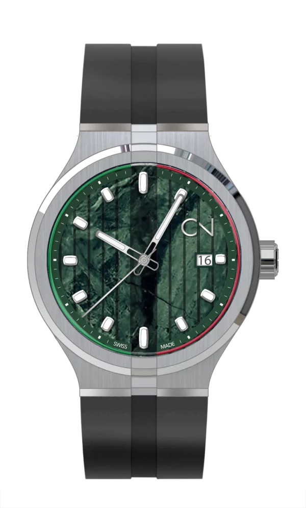 FKM Rubber strap<br>Verde alpi
